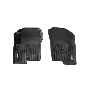 Jeep Compass Floor Mats - Front - Omac - 3D Texan Premium TPE - Black - '07-'17 Jeep Compass Floor Mats - Front - Omac - 3D Texan Premium TPE - Black - '07-'17
